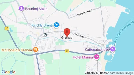 Hoteller til salg i Grenaa - Foto fra Google Street View