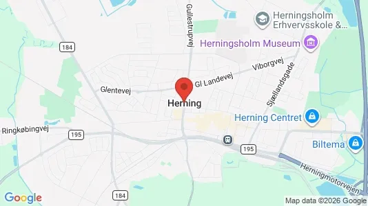 Hoteller til salg i Herning - Foto fra Google Street View