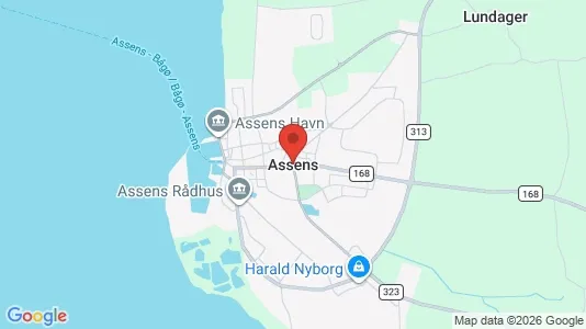 Hoteller til salg i Assens - Foto fra Google Street View